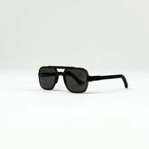 Black Navigator Aviator Sunglasses - 1:6 Scale