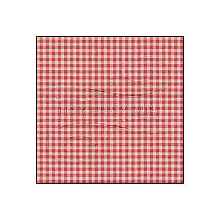 red-gingham-check-dollhouse-wallpaper #color_red
