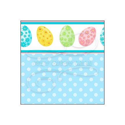 easter-egg-polka-dot-dollhouse-wallpaper-blue #color_cornflowerblue
